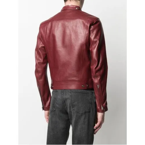 TOM FORD designer leather jacket