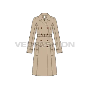 Women's Classic Trench Coat