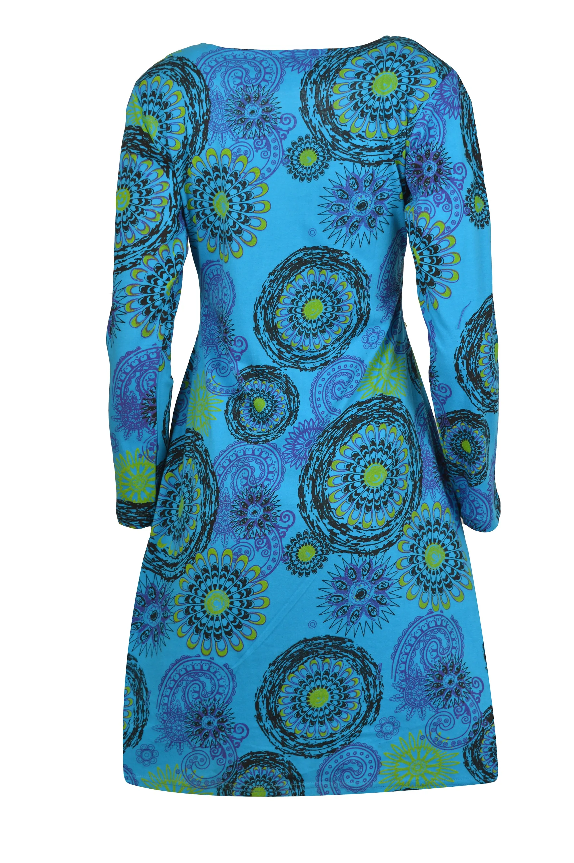 womens-long-sleeve-dress-with-embroidery-and-floral-print-evening-dress