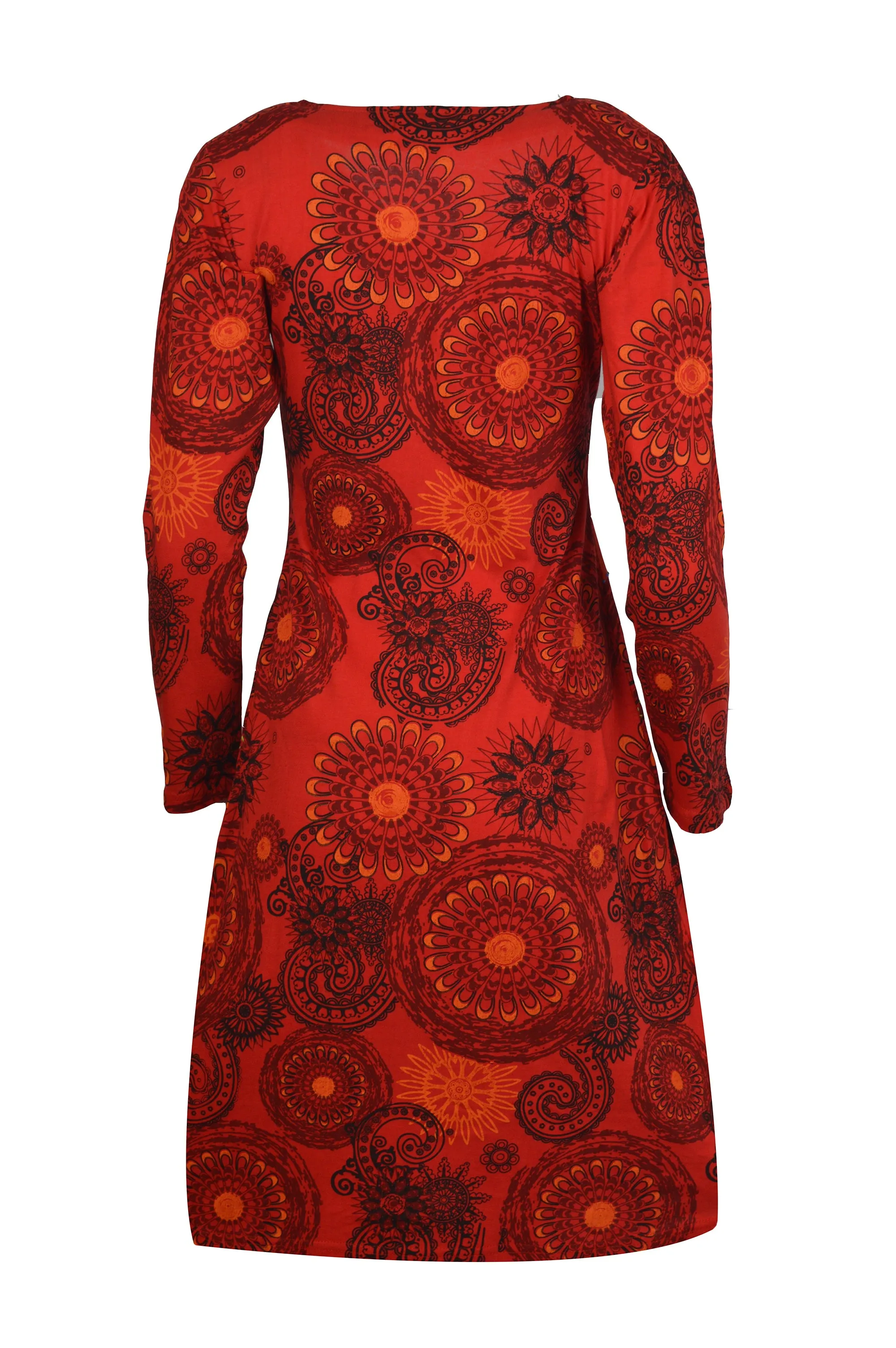 womens-long-sleeve-dress-with-embroidery-and-floral-print-evening-dress