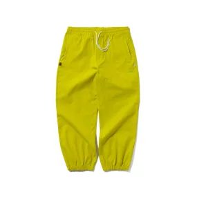 WORK 3L SUPER WIDE JOGGER PANTS LIME